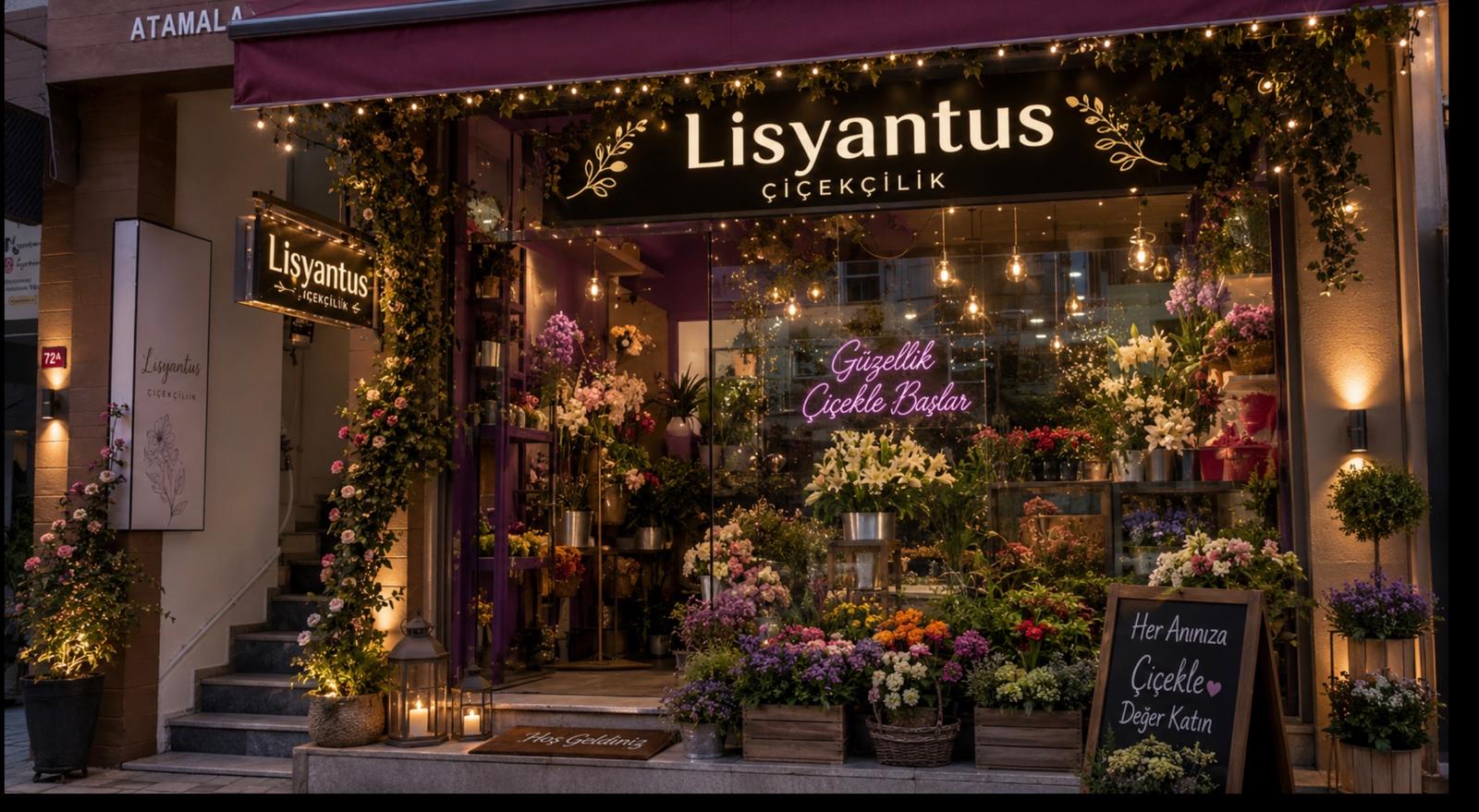 Lisyantus Çiçekçilik kır düğünü mekanı — Üsküdar