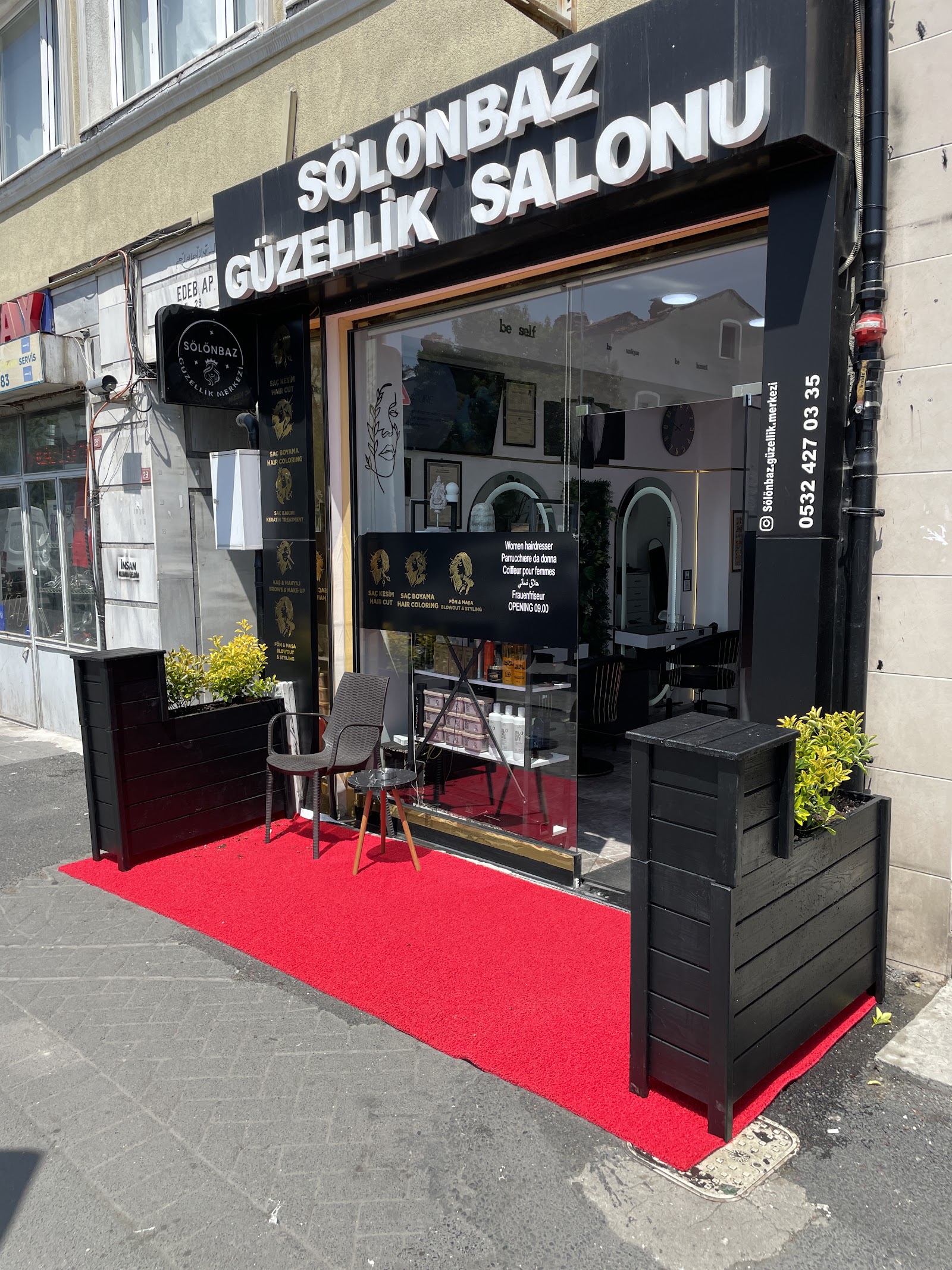 Sölönbaz Bayan Kuaförü | Kasımpaşa - Beyoğlu - Taksim | Ladies Hairdresser & Beauty Salon İstanbul kır düğünü mekanı — Beyoğlu